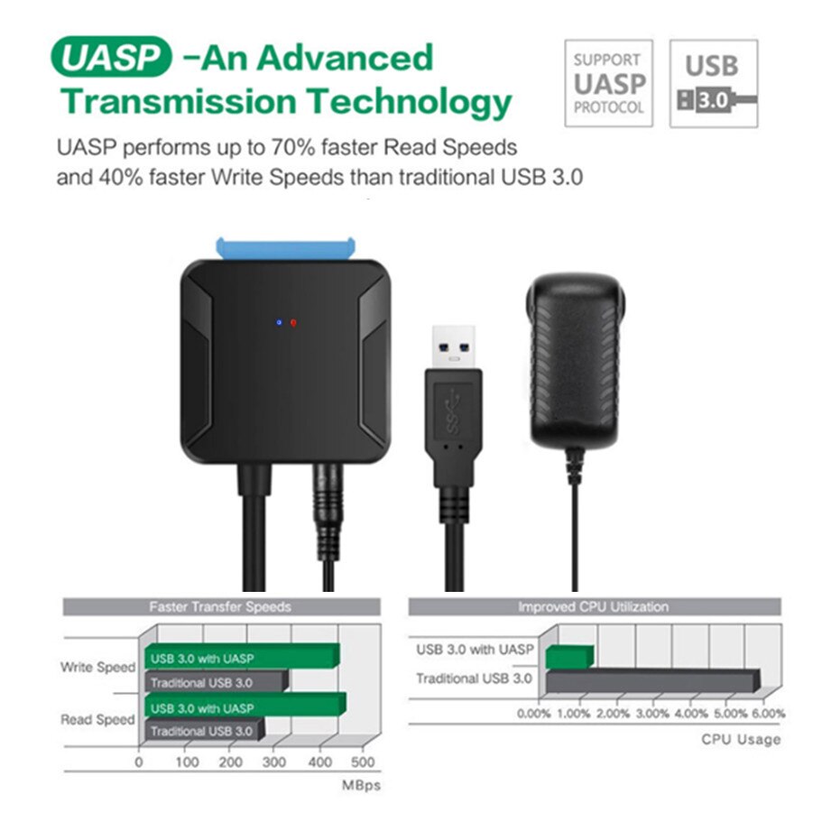 Usb 3.0 til sata adapter konverter kabel usb 3.0 harddisk konverter kabel til samsung seagate  wd 2.5 3.5 hdd ssd adapter