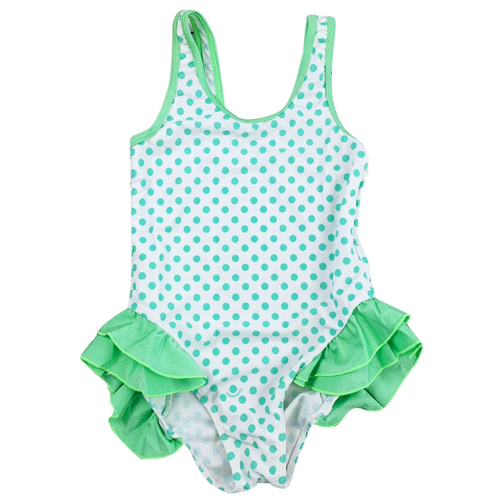 Fast and Girls One Piece Swimsuits Hawaiian Ruffle... – Grandado