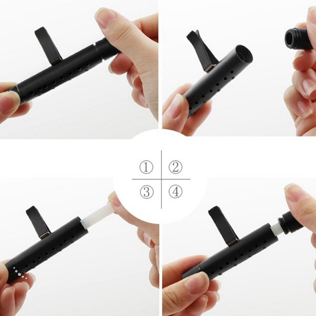 Car interior air freshener outlet aromatherapy fragrance car perfume solid car balm air conditioner lasting fragrance