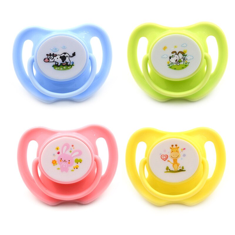 1PC Baby Animal PatternPacifier Dummy Nipple Baby Products Silicone Pacifier Dummy Teat Infant Essential Soft Appease Pacifiers