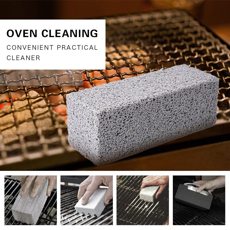 BBQ Grill Cleaning Brick Block Grill Degreasing Grease Cleaning Stone Grill Cleaning Outdoor Barbecue Tools Kitchen Accessories