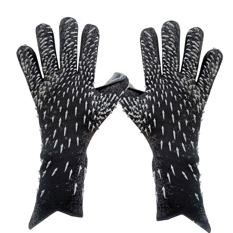 Latex Football Gloves Soccer Ball Without Finger Protection Gloves Goalkeeper Gloves