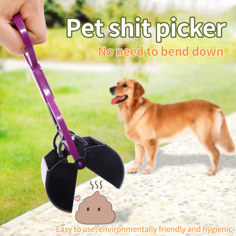 Sac de Merde De chien Accessoires Pour Chien Scooper En Dents de Scie Pour Animaux De Compagnie Chien Chat Cour Propre Nettoyage Ramasser Clip Petit Caca
