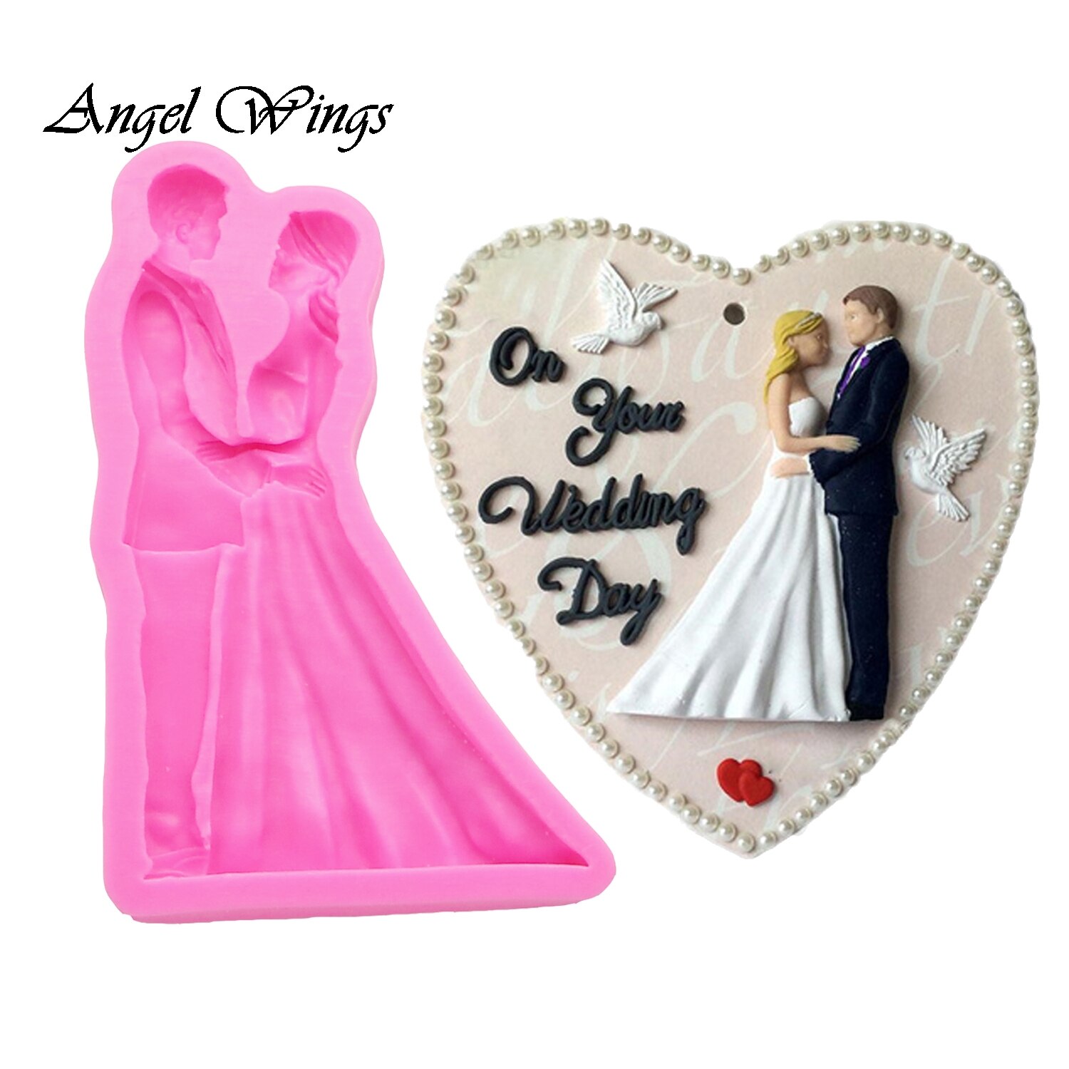 Fondant Mallen 2 Stuks Kleine Letters 26 Engelse Letters Fondant Cake