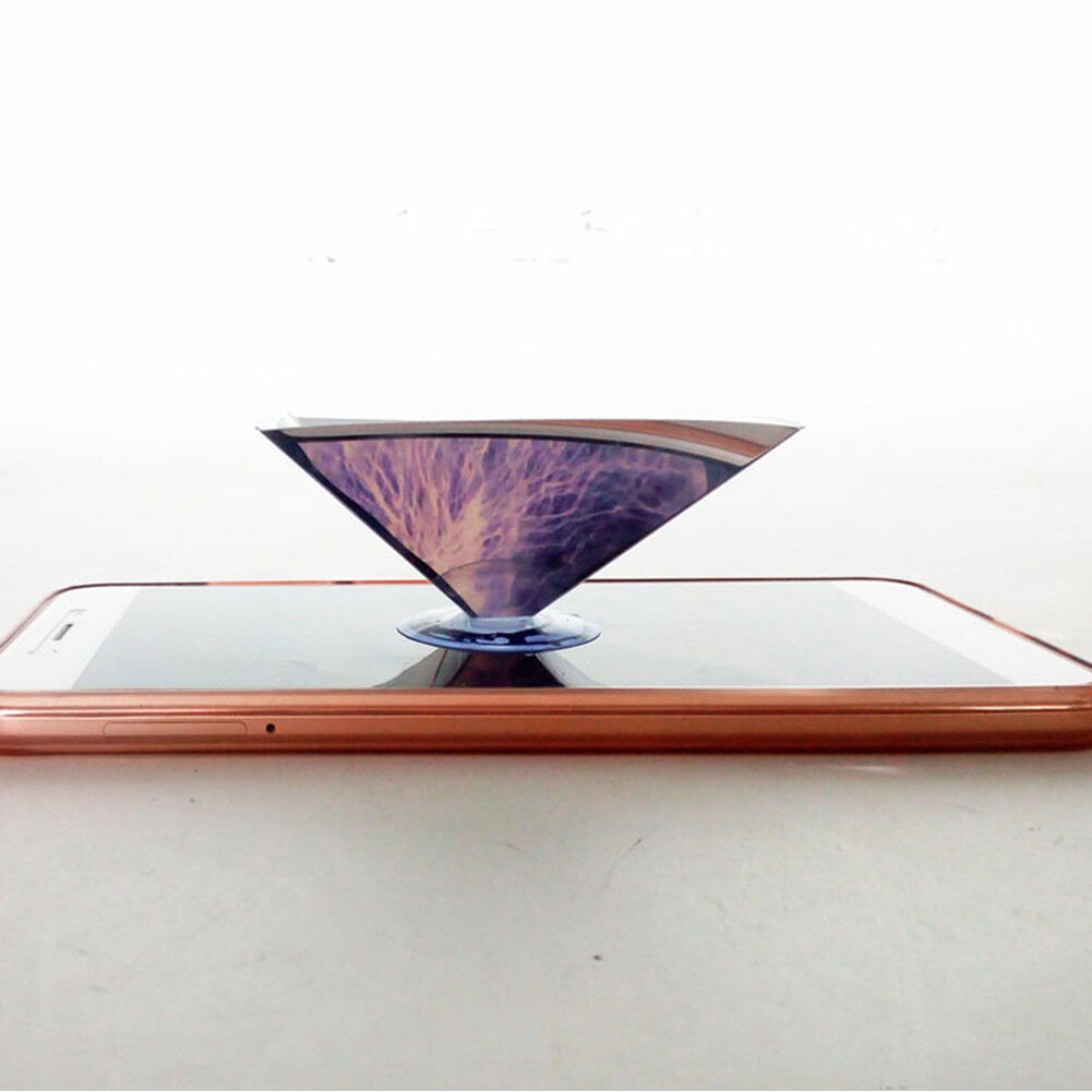 3D Universal Video Projector Miniature Display Flat-folding For Smart Phone