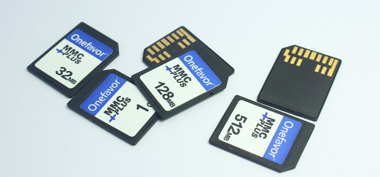 onefavor 256 MB 512MB 1GB MMC MultiMedia Card 13PINS Memory Card for Old Camera