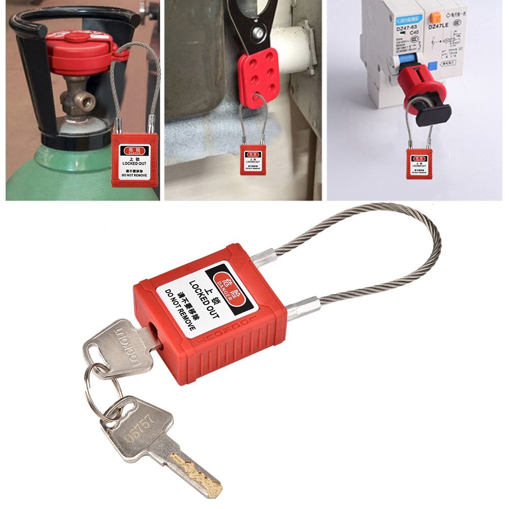 Engineering Safety Padlock Rope Long Beam Lockout Tag Out Isolation Lock