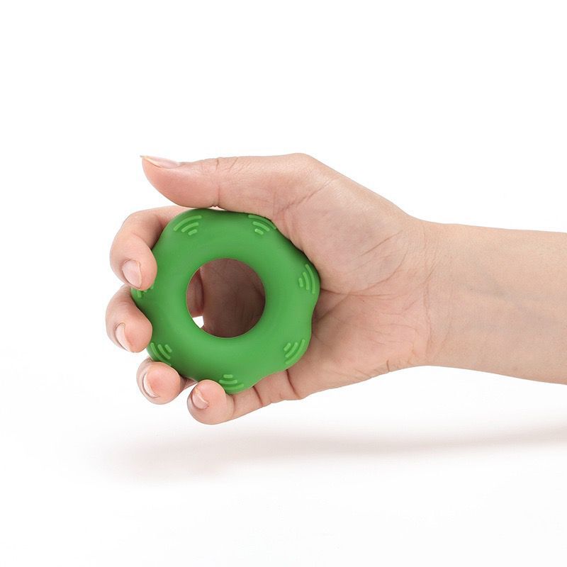 1 pcs Rubber Ring Non-Sip Sport Exerciser Spier Power Training Anti Druk Stress Reliever Stemming Squeeze Relief Gezonde speelgoed