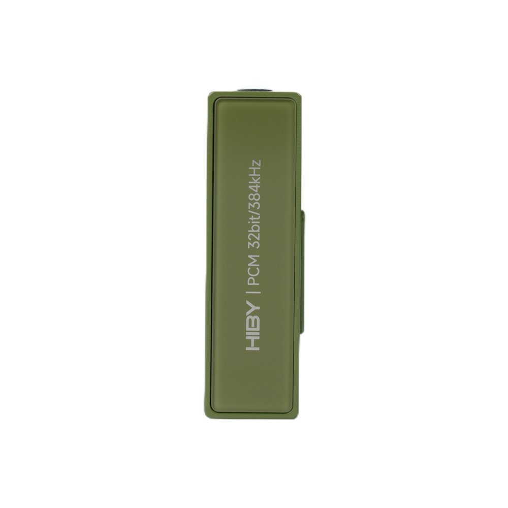 HiBy FC1 tipo C USB DAC auriculares AMP decodificador de Audio HiFi Dongle salida de 3,5mm PCM384kHz/32bit CS46L41 para Android iOS Win10 Mac: Verde