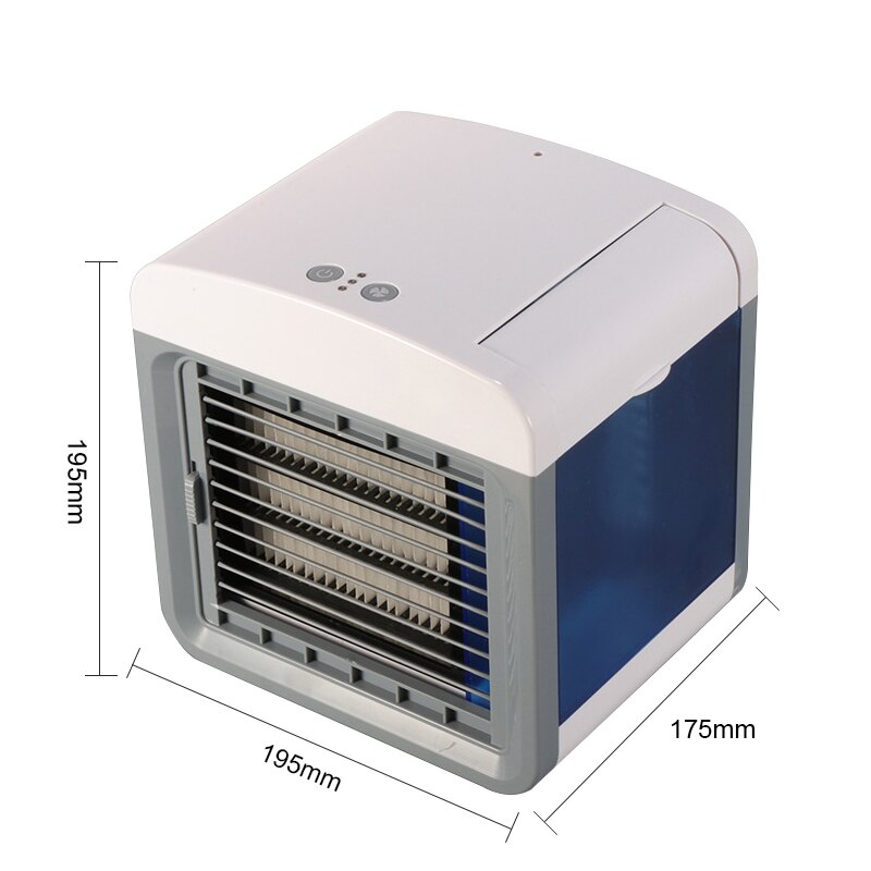 Mini bærbar klimaanlæg luftkøleventilator desktop klimaanlæg luftfugter purifier til kontor hjem værelse luftkøleventilator