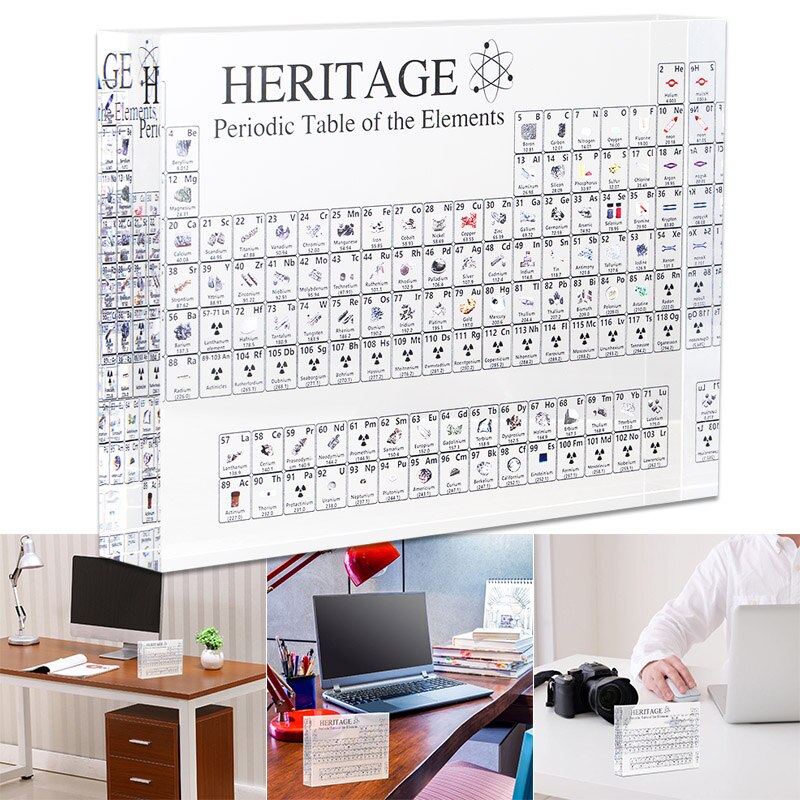 Ny periodisk akryldisplay med element lärarstudenter hantverk dekor  te889