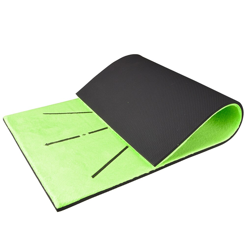 GOLF Swing Training Mat Hitting Batting Direction Mark Trace Contact Track Detection Pad Kit for Indoor Home Practice Equipment