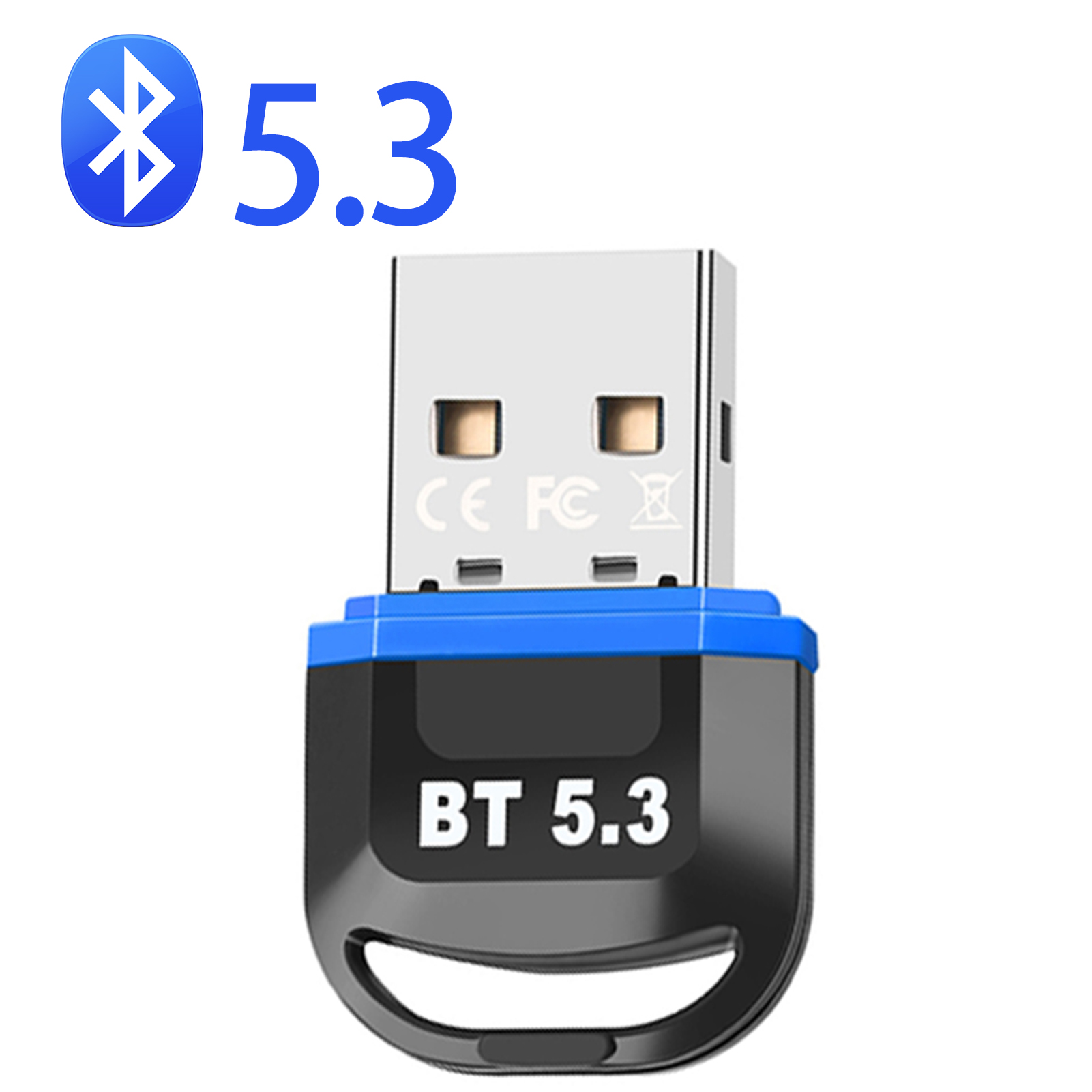Bluetooth Adapter Voor Pc Usb Bluetooth 5.4 5.1Dongle Bluetooth Ontvanger Voor Luidspreker Draadloze Muis Toetsenbord Audiozender