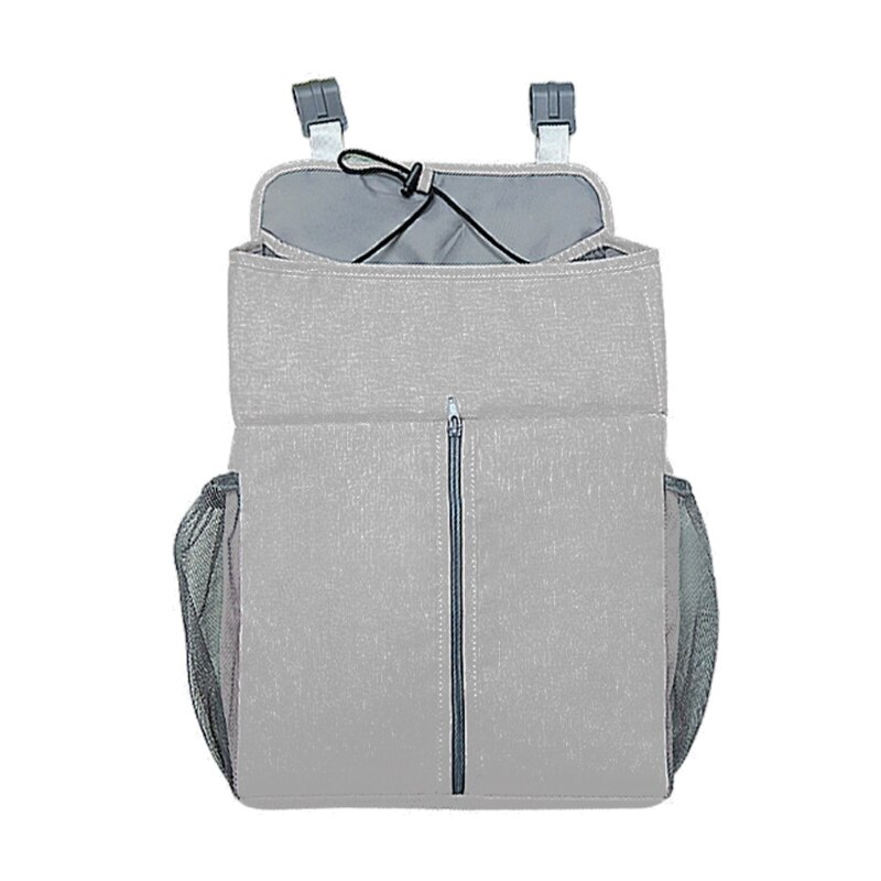 Baby Bett Organizer Hängen Taschen Für Neugeborenen Krippe Windel Lagerung Taschen Säuglings Bettwäsche Pflege Taschen: GRAY