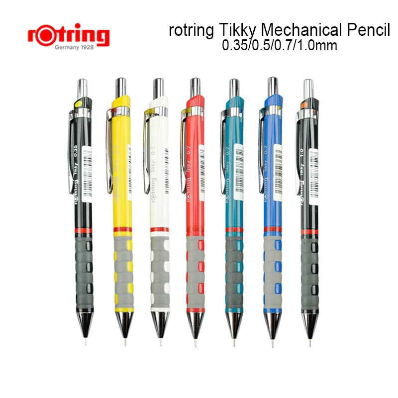 Rotring Tikky Automatische Mechanische Bleistift 0.35/0.5/0.7/1,0mm Kunststoff Stift Halfter