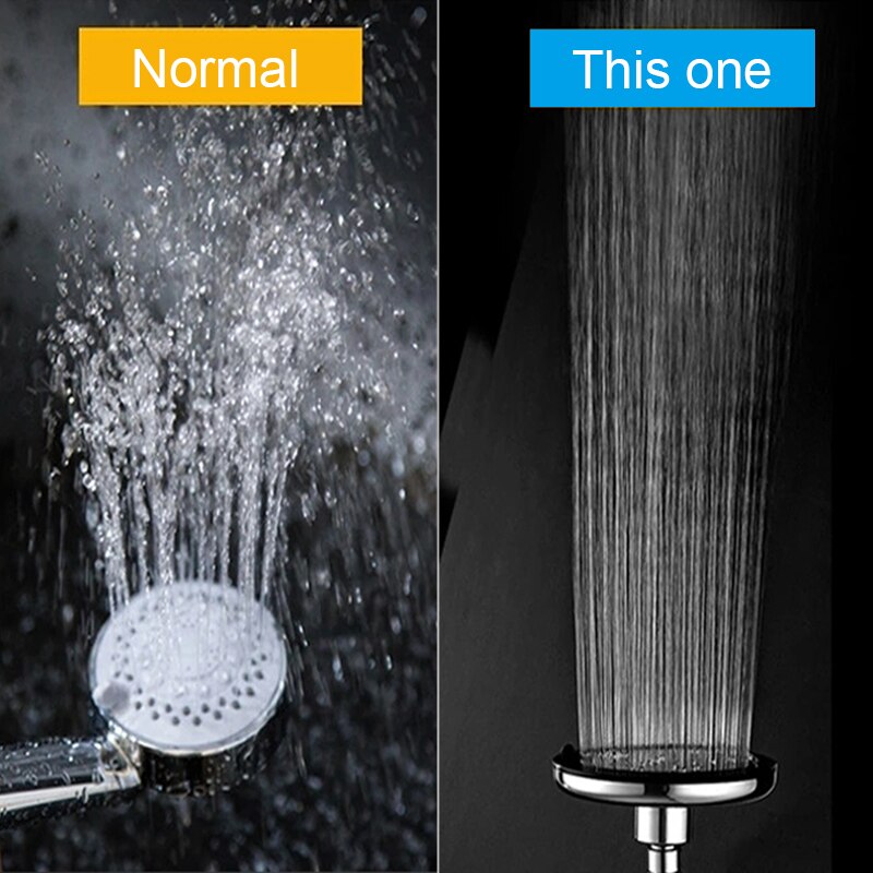ROVATE Bath Large Hand Shower Head Power Nozzle Hy... Grandado
