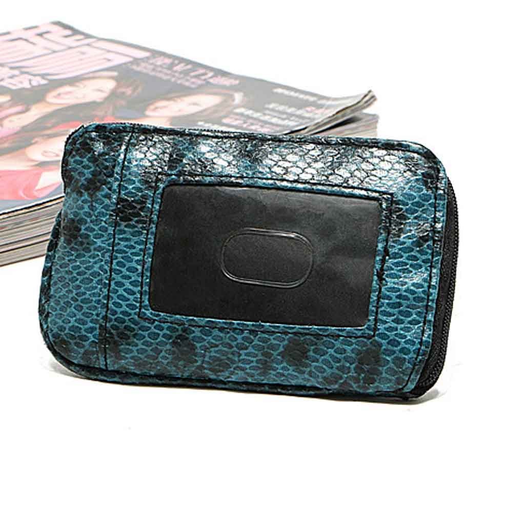 Coin Purses Women Wallet Small Cute Credit Card Holder Snake Pattern Bags for Ladies Purse Kids Zipper Pouch#1205y30