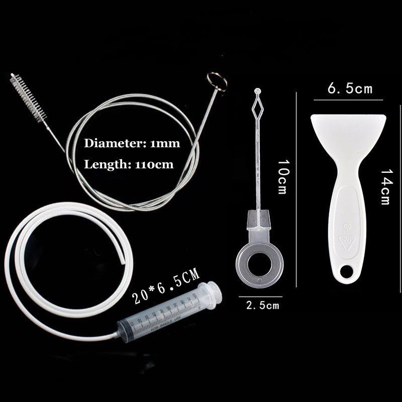 Koelkast Afvoer Gat Verstoppen Remover Water Baggeren Huishoudelijke Reiniging Tool Baggeren Reiniging Flexibele Koelkast Scrub Borstel: Default Title