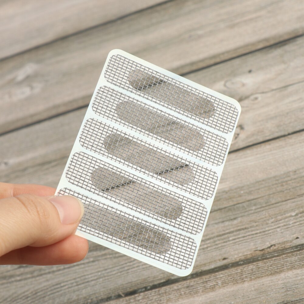 Self-adhesive Fix Net Window Gauze Anti-insect Fly Bug Screen Window Repair Mesh Subsidies Drainage Holes Covering Net Sticker