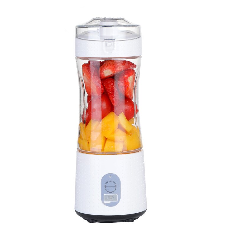 Portable Usb Electric Juicer Essential For Outdoor Travel Electric Juicer Multi-functional Small Blender For Quick Juicing: white