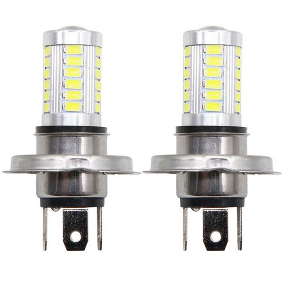 H4 Led Lamp Auto Koplamp Koud Wit 33 Smd 5630 5730 Gloeilamp Auto Auto Fog Light Koplamp 12V dc