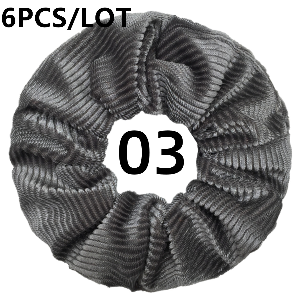 10/6 pçs veludo scrunchies elásticos de borracha mulheres meninas macio sólido headbands rabo de cavalo titular faixa de cabelo acessórios warmtie