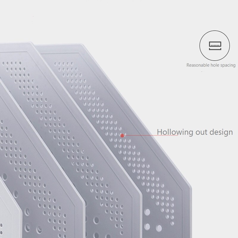 JAOGAUS Schreibtisch Regal Mit Stecktafel - Zweilagiges Desktop Organizer, Weiß