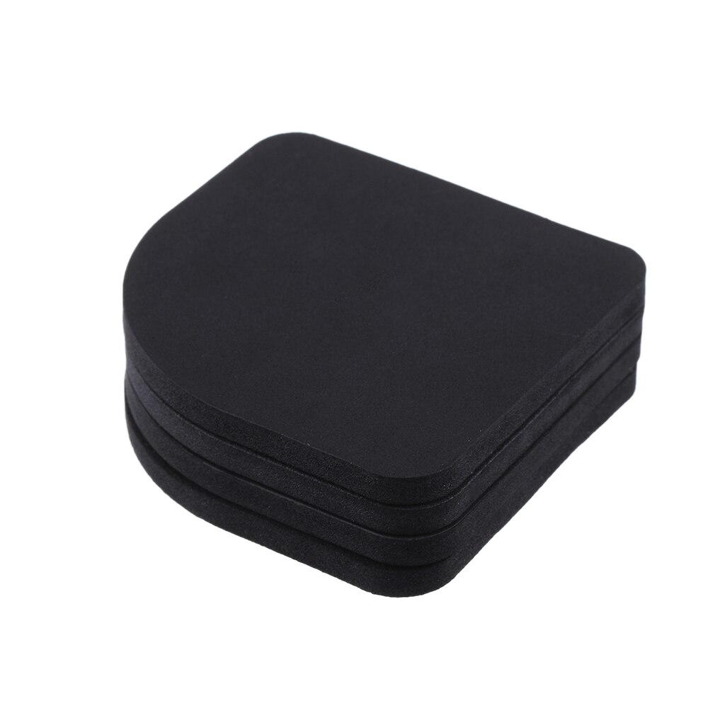 4Stck Schwarz Waschmaschine Anti-Vibration Lärm Schock Pads Schlecht Zubehör Multifunktions Anti Vibration matt Haushalt