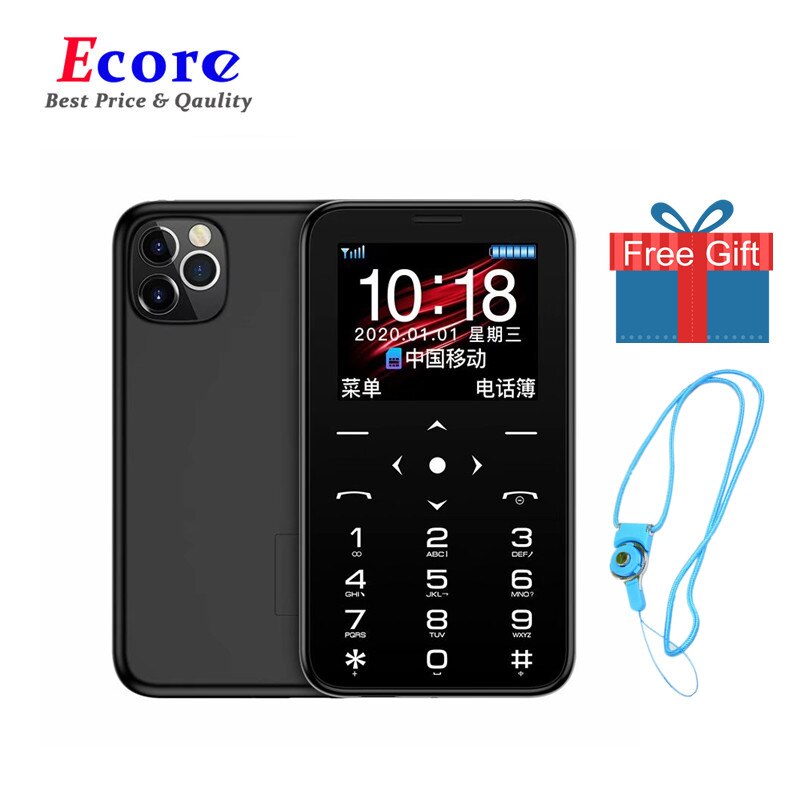 SOYES 7S Plus 7s Ultra Dünne Kleine Zelle Karte Telefon 1.5 "zoll IPS Entsperrt Tragbare Mini Handy, Mobiltelefon praktisch Fackel HIFI Kamera Hebräisch