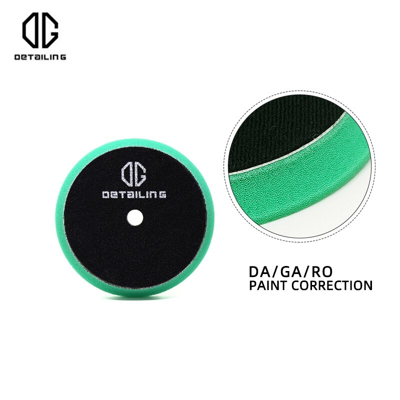 DETAILING 5 inch High Efficiency Heavy Cut Buffing Sponge Car Polishing Pad Foam Polish Pad For Auto Polisher