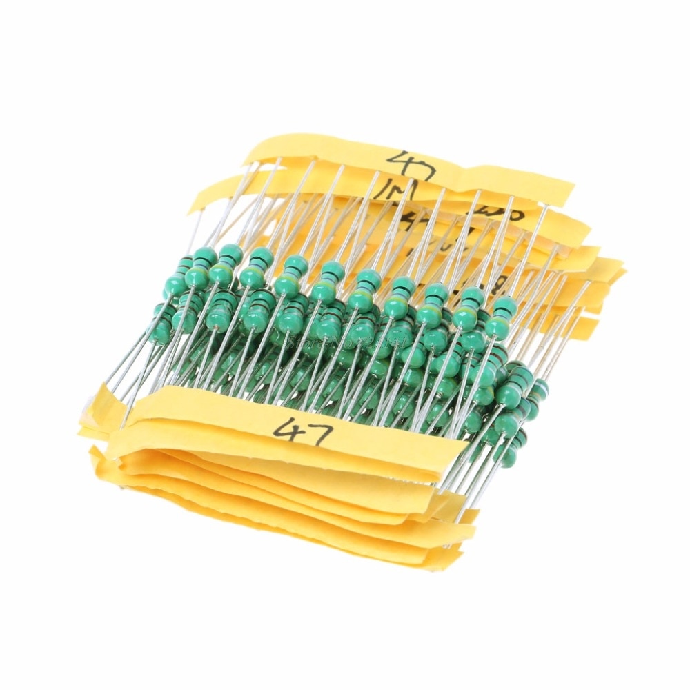 120Pcs 1/2W 0410 12 Werte 1UH-1MH Sortiment Assorted Farbe Rad Induktivitäten Set