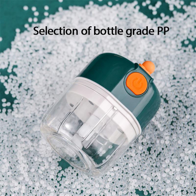 250Ml Elektrische Babyvoeding Keuken Tool Draagbare Mini Kinderen Effen Eten Mills Usb Vlees Groente Stamper Machine