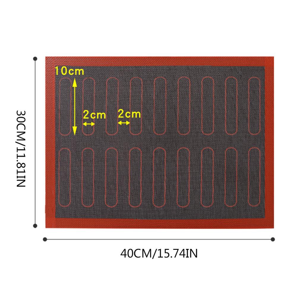 30X40 Non Stick Bakmat Oven Sheet Liner Voor Cookie/Brood//Koekjes/Puff/eclair Geperforeerde Silicone Pastry Tool