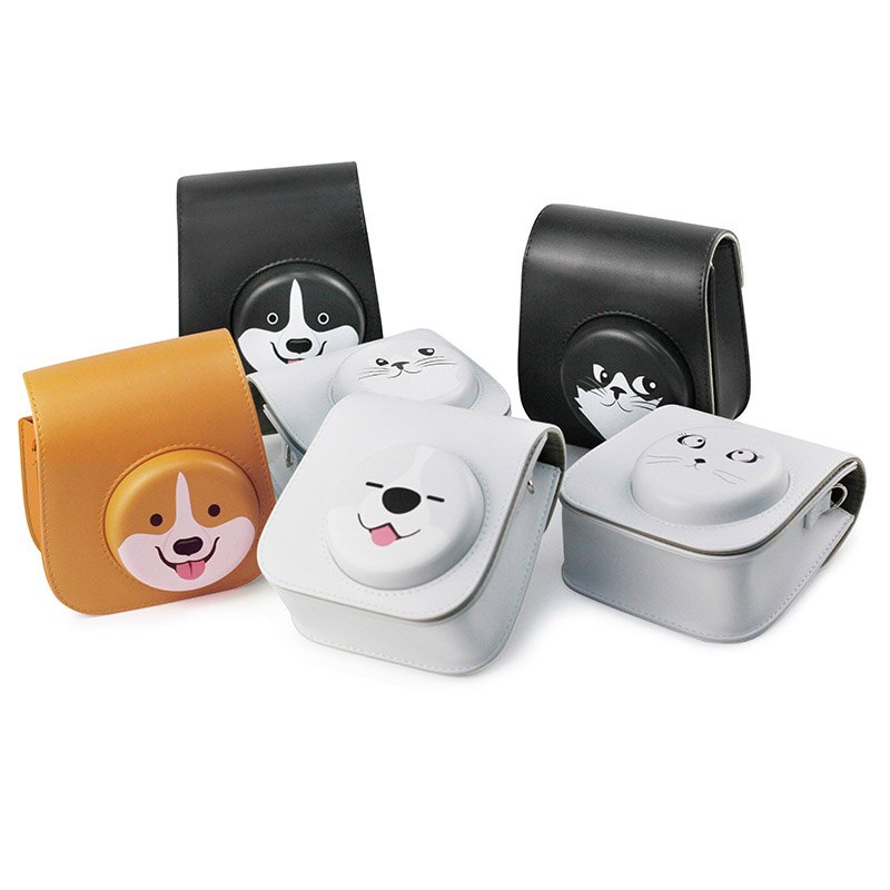 Für Fujifilm Instax Mini 11 9 8 transparent Kamera fallen Schutzhülle Tragen Tasche Abdeckung mit Schulter Gurt