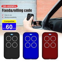 280-868MHz Universal Fix Rolling Gate Garage Door Remote Control Compatible Tool For Gate Garage Door Alarm Auto Door