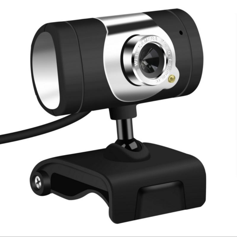 Computer camera with built-in microphone 360 degree rotation hd video conferencing net lesson 480P