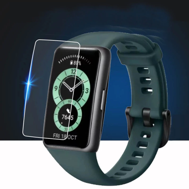 Soft Screen Protective Film For Huawei Band 6 NFC SmartWatch Cover Screen Protector film for Huawei Band 6 pro TPU Watch Film: 5Pcs / Huawei Band 6 pro