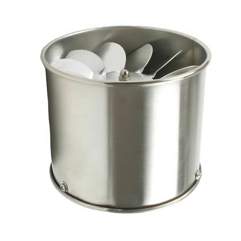 Stainless Steel Pipe Exhaust Fan Booster Toilet Kitchen Hanging Wall Window Duct Fan Air Ventilator Extractor