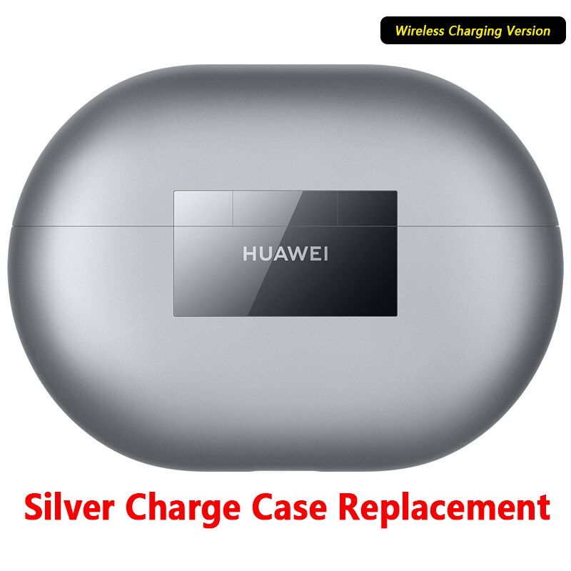 Cuffie Bluetooth senza fili di ricambio originali Huawei Freebuds Pro auricolari sinistro destro custodia di ricarica cuffie singole: Only Silver Case