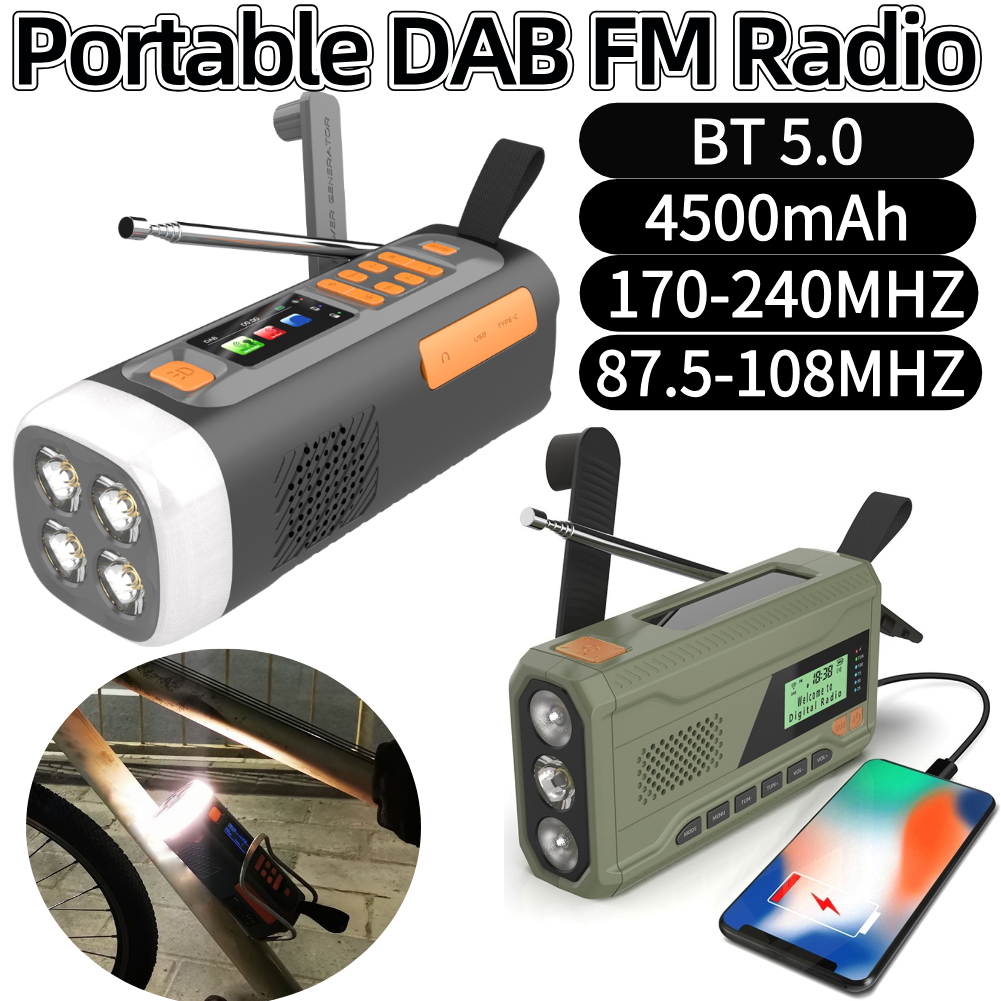 Draagbare DAB FM radio Met Zaklamp BT luidspreker Vicedeal draagbare-dab-fm-radio-met-zaklamp-bt-luidspreker-vicedeal