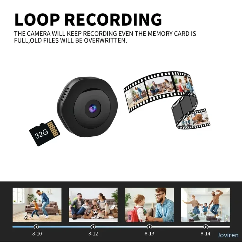 1080p hd mini câmera 4k sem fio wifi portátil cam invisível versão noturna filmadora monitor remoto câmeras gravador de vídeo voz