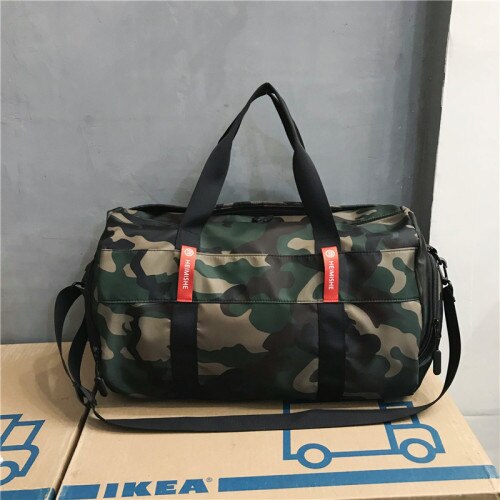 Reistas Zakken Nylon Zak Verpakking Zakken Rugzakken Handbagage Bagage Tas Rugzak Reistas Organizer: Camouflage green