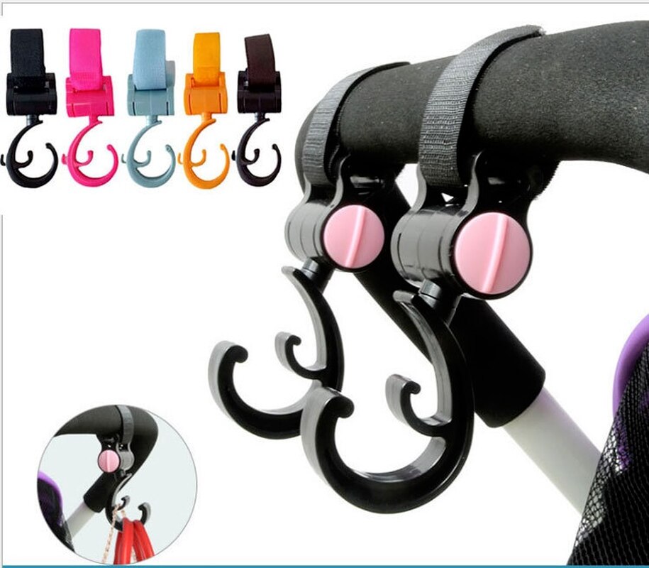 Hemobllo Kinderwagenhaken 4 Paare - Praktische Aufhänger Für Taschen & Mehr