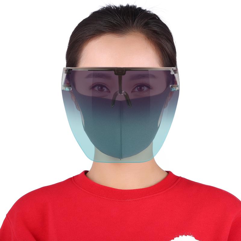 Protective Glasses Face Shield For Men Women Adult Children Protect Indoor Outdoor Blowout Cover Lightweight