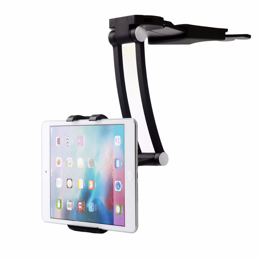 Universal Wall Desk Tablet Stand Digital Kitchen Mount Stand Fit 360° Rotating Tablet Metal Bracket Smartphones Holders