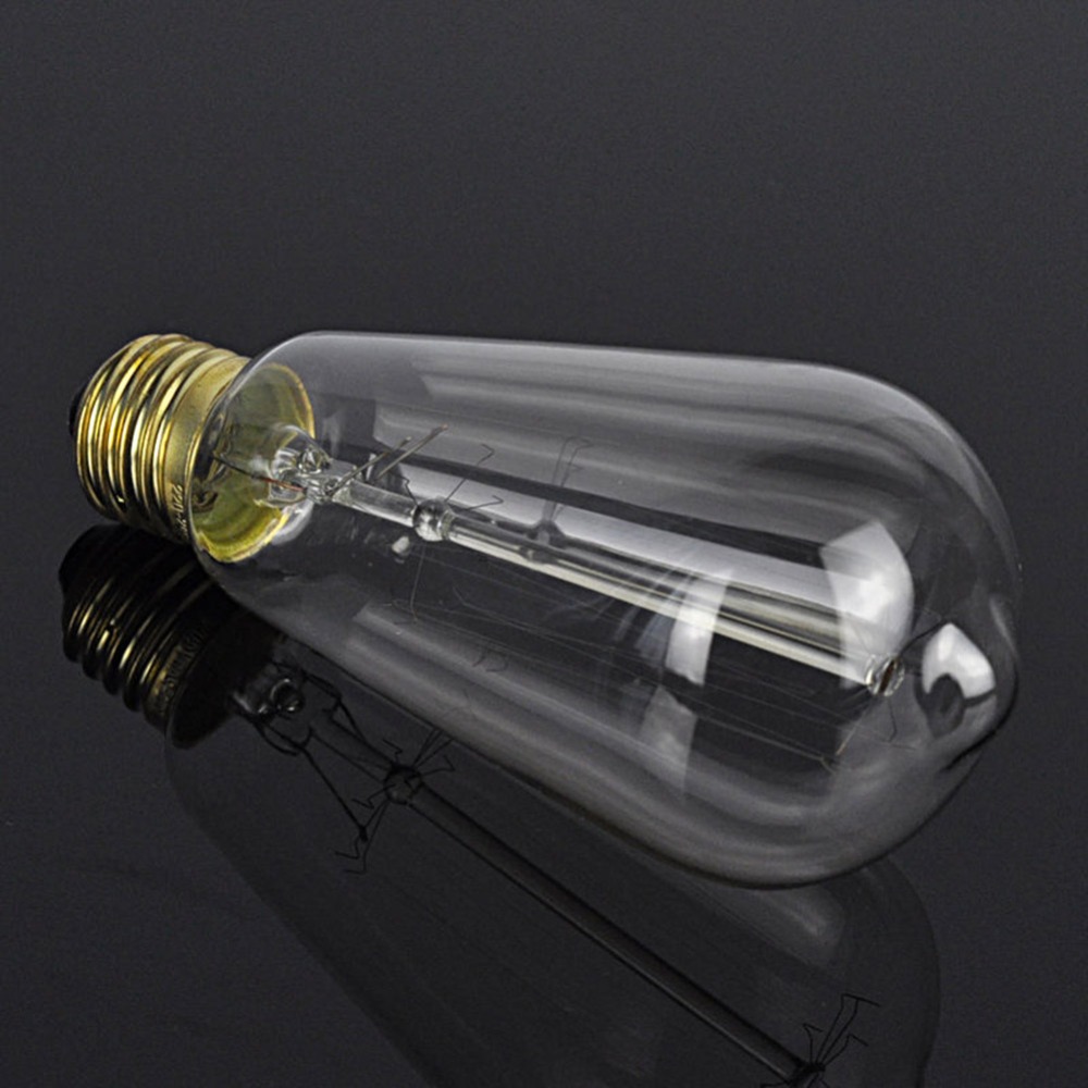 Vintage Edison Bulb LED Lamp E27 5W 40W Retro Tungsten Filament Bulbs