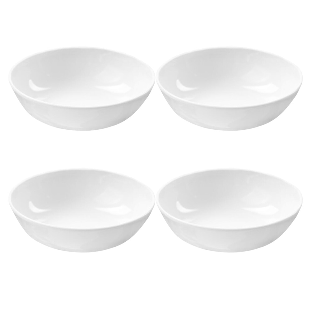 4PCS Ceramic Sauce Plate Dipping Plate Mini Seasoning Sauce Dish for Home Restaurant Hotel