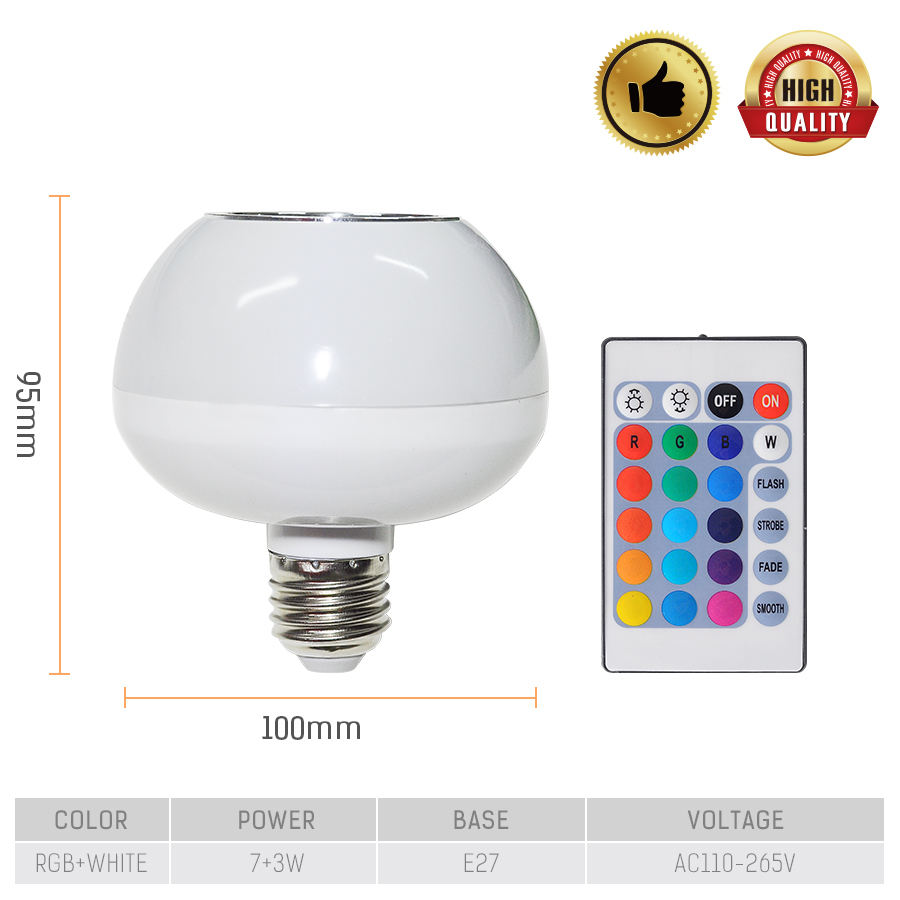 E27 16 Kleur Veranderende Magische Lamp Lamp 110-265V Bluetooth controle RGB Led Licht Woondecoratie Interieur Kom vormige Bombilla LED