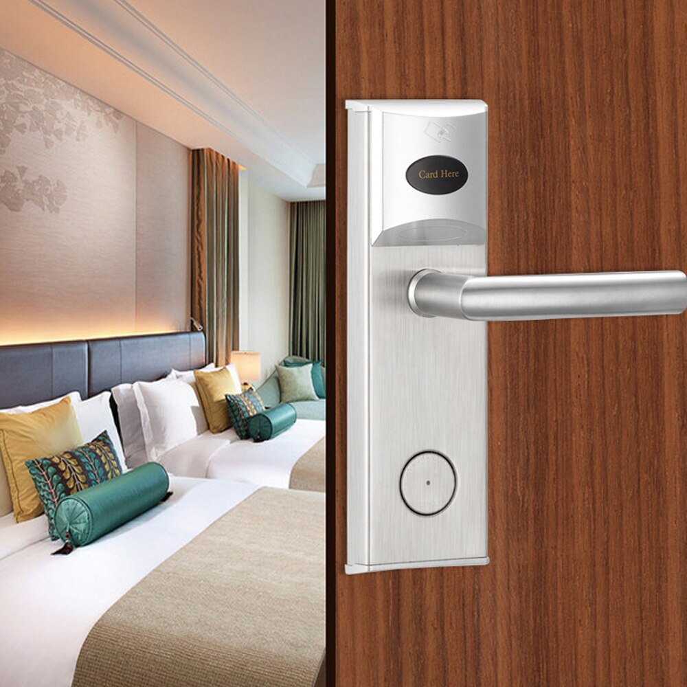 Smart door lock digital Electric Hotel Lock RFID hotel Security Electronic Door Lock For Home Hotel Apartment