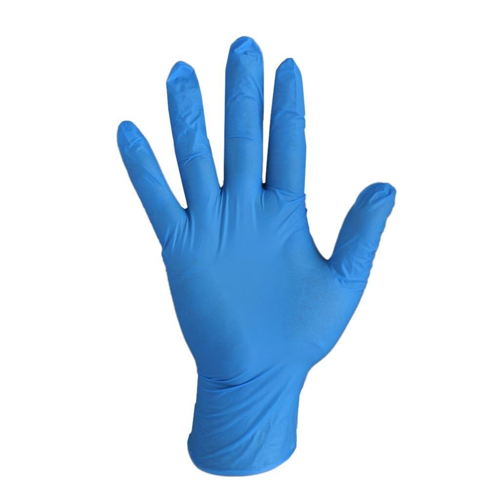 20-100 pcs Comfortable Rubber Disposable Mechanic Laboratory Safety Work Nitrile Gloves Hands Protector Blue Soft Working Gloves